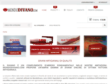 Tablet Screenshot of mondodivano.com